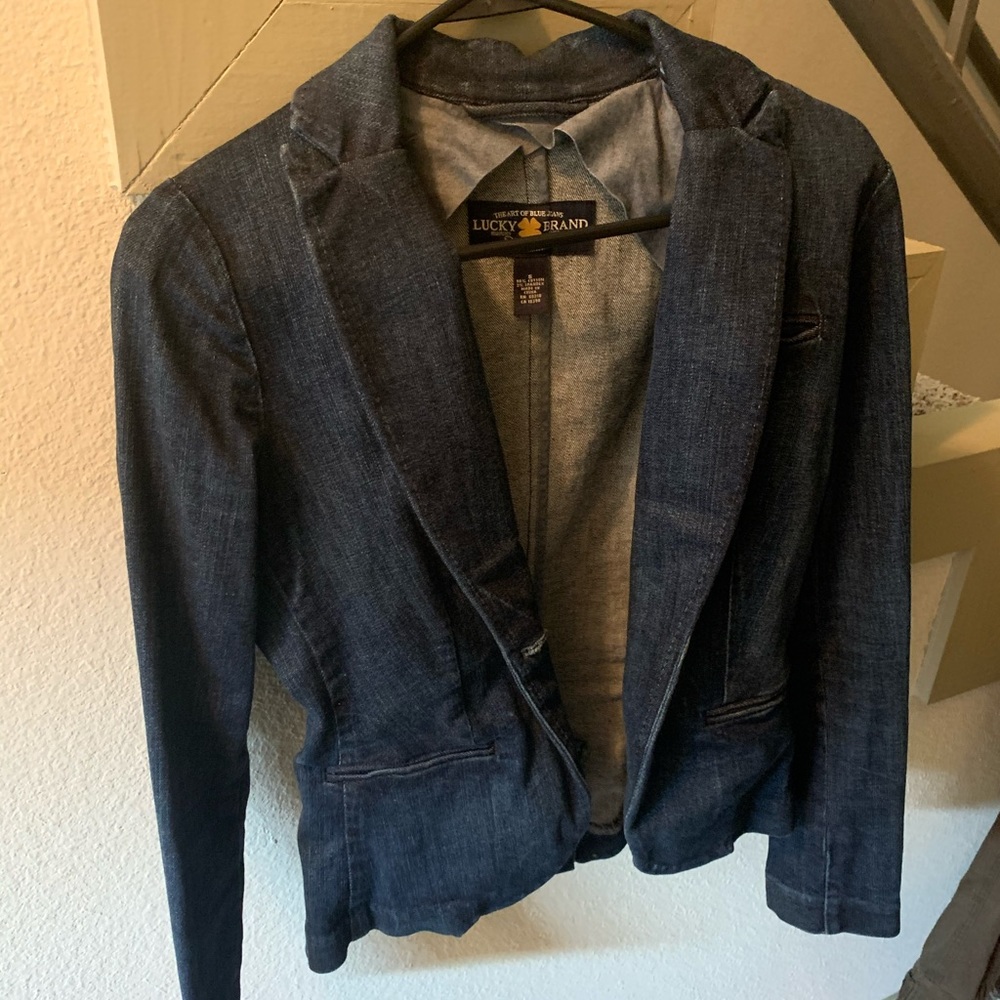 Denim Blazer - image 5